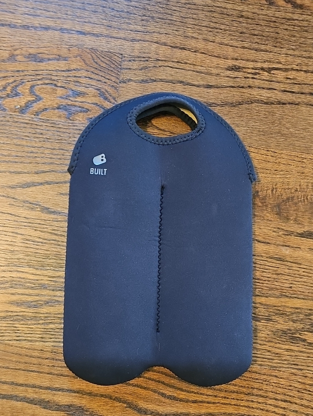Neoprene Black Insulated Bottle Bag